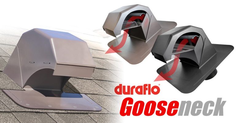 Duraflo® Gooseneck Roof Exhaust Vents