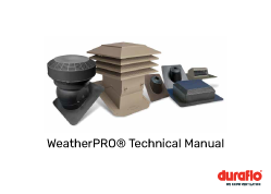 weatherpro technical manual