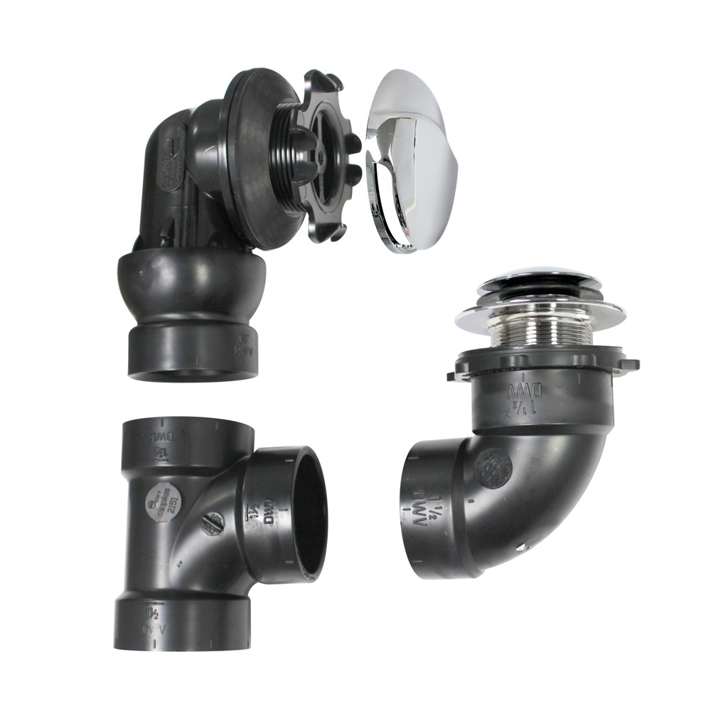 waste and overflow adapters